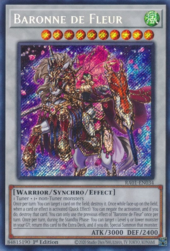 Baronne de Fleur  (RA01-EN034)  Secret Rare