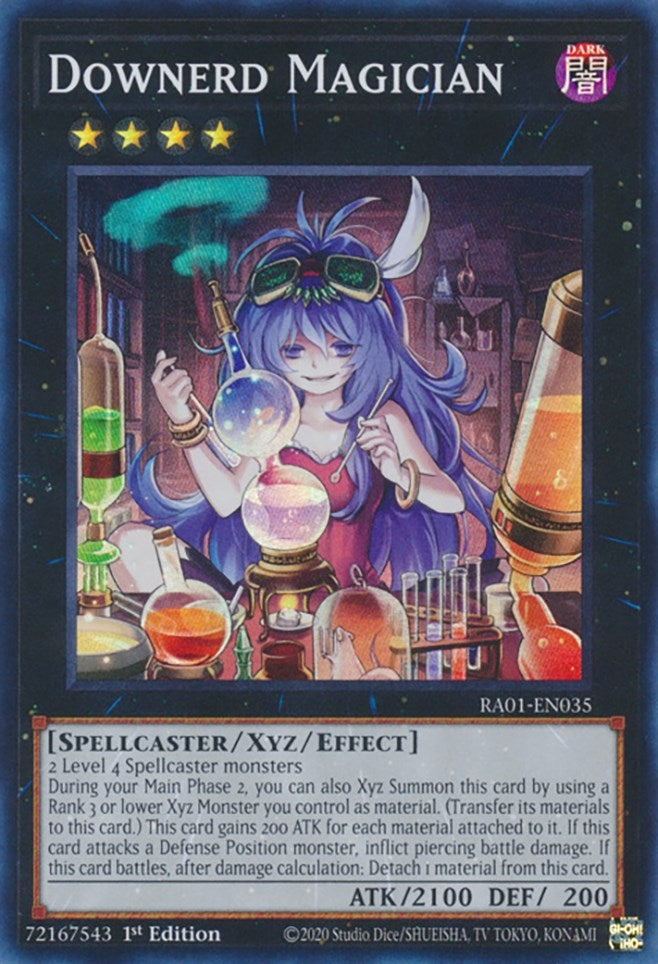 Downerd Magician (RA01-EN035)  Super Rare