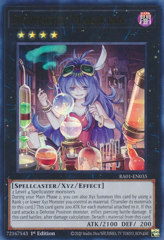 Downerd Magician  (RA01-EN035)  Ultra Rare