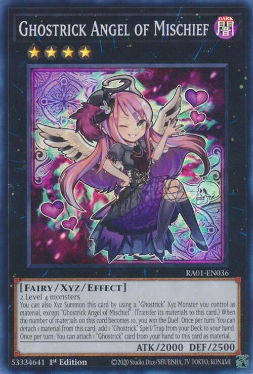 Ghostrick Angel of Mischief (RA01-EN036)  Super Rare