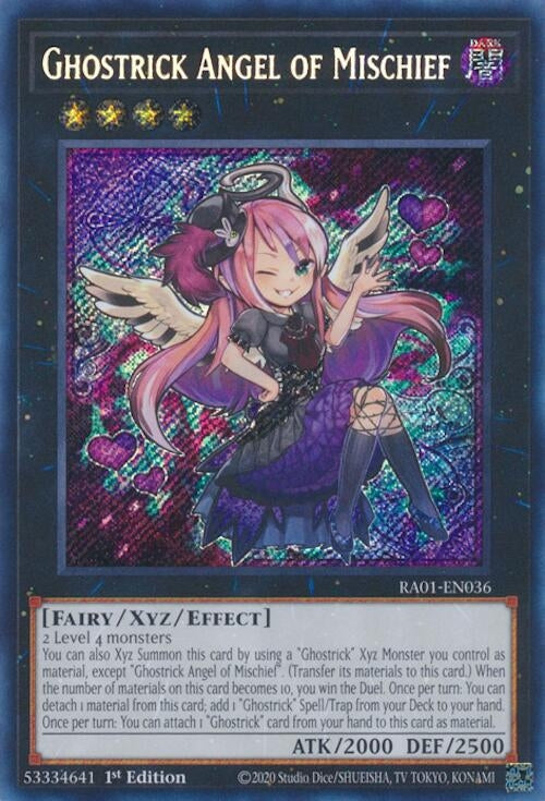 Ghostrick Angel of Mischief  (RA01-EN036)  Secret Rare