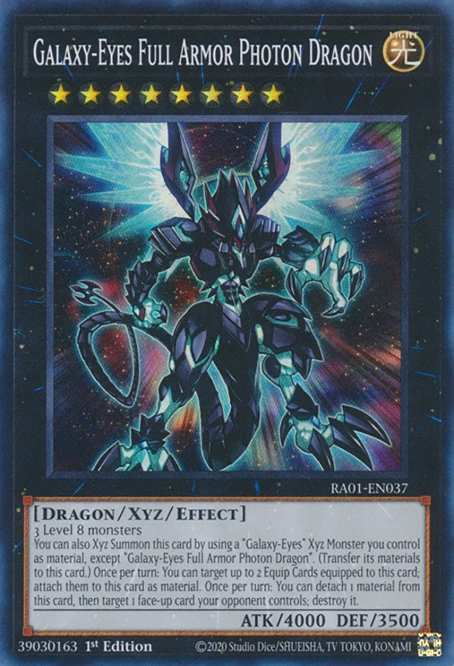 Galaxy-Eyes Full Armor Photon Dragon (RA01-EN037)  Super Rare