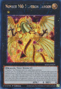 Number 100: Numeron Dragon  (RA01-EN039)  Platinum Secret Rare