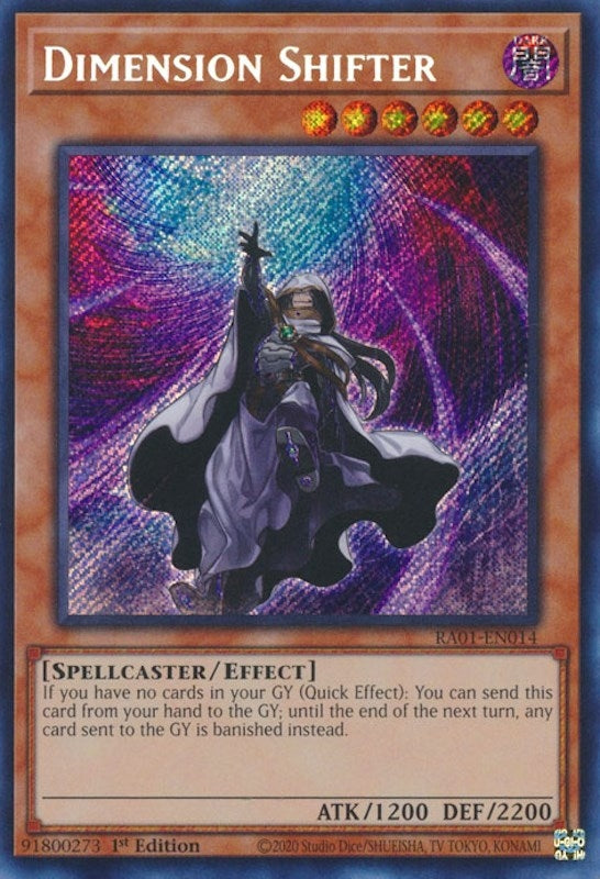 Dimension Shifter  (RA01-EN014)  Secret Rare