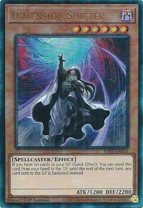 Dimension Shifter  (RA01-EN014)  Prismatic Ultimate Rare