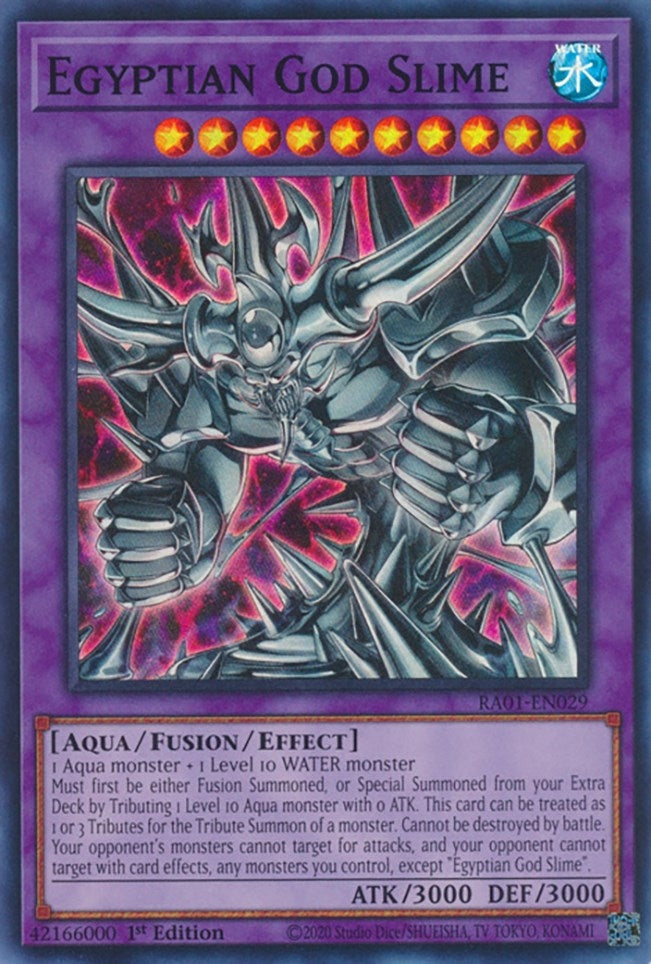 Egyptian God Slime (RA01-EN029)  Super Rare