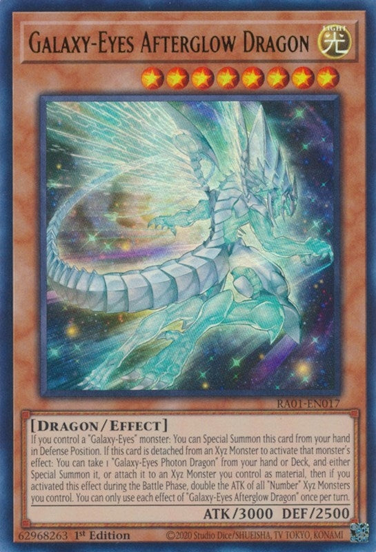 Galaxy-Eyes Afterglow Dragon  (RA01-EN017)  Ultra Rare