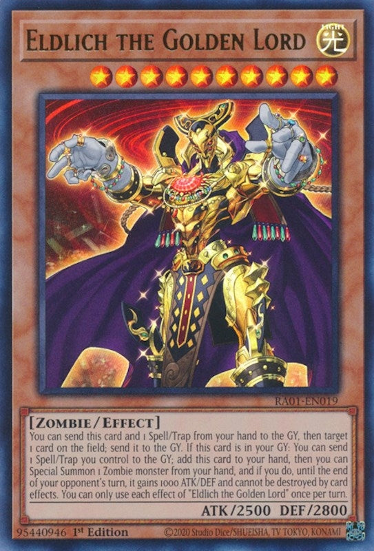Eldlich the Golden Lord  (RA01-EN019)  Ultra Rare