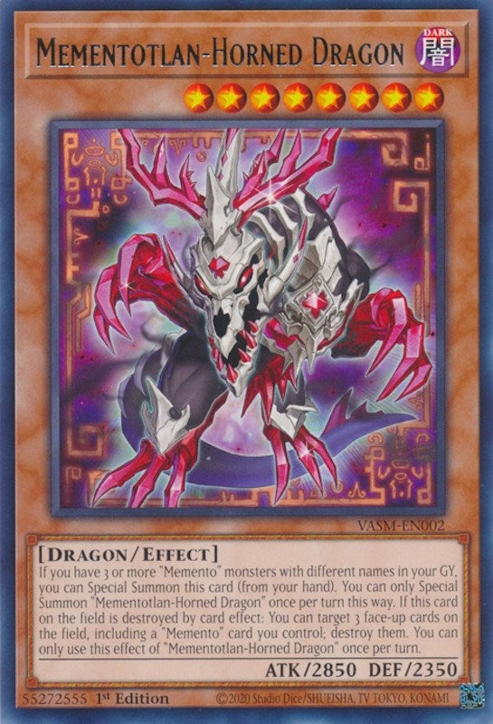 Mementotlan-Horned Dragon (VASM-EN002)  Rare
