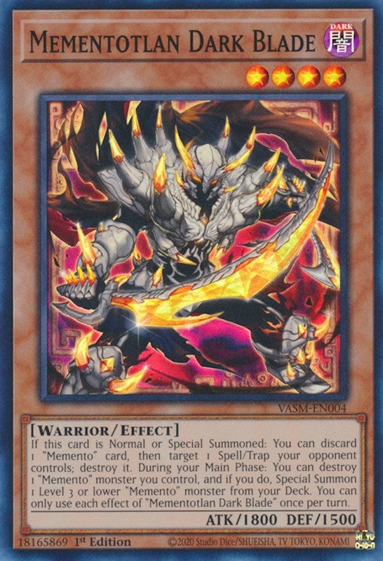 Mementotlan Dark Blade (VASM-EN004)  Super Rare