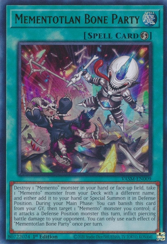 Mementotlan Bone Party (VASM-EN009)  Ultra Rare