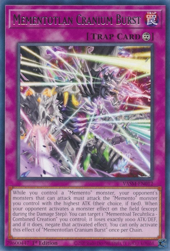 Mementotlan Cranium Burst (VASM-EN012)  Rare