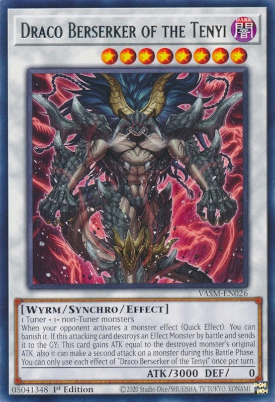Draco Berserker of the Tenyi (VASM-EN026)  Rare
