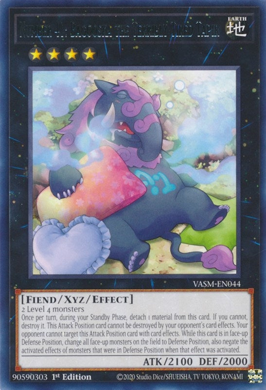 Number 41: Bagooska the Terribly Tired Tapir (VASM-EN044)  Rare
