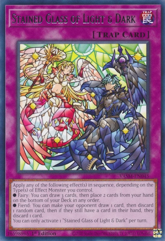 Stained Glass of Light & Dark (VASM-EN045)  Rare