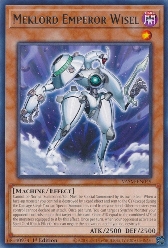 Meklord Emperor Wisel (VASM-EN049)  Rare