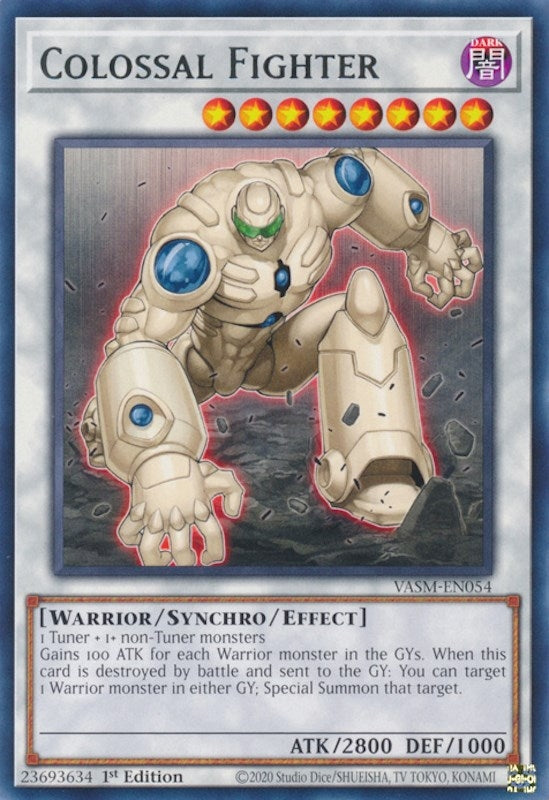 Colossal Fighter (VASM-EN054)  Rare