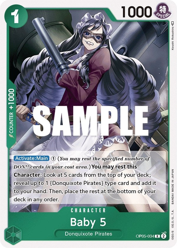 (OP05-034) Baby 5 - Rare