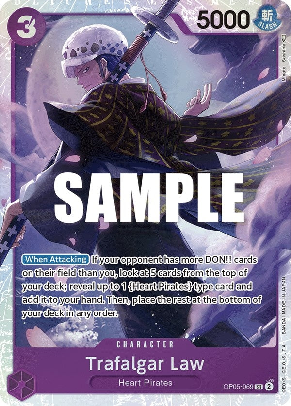 (OP05-069) Trafalgar Law - Super Rare