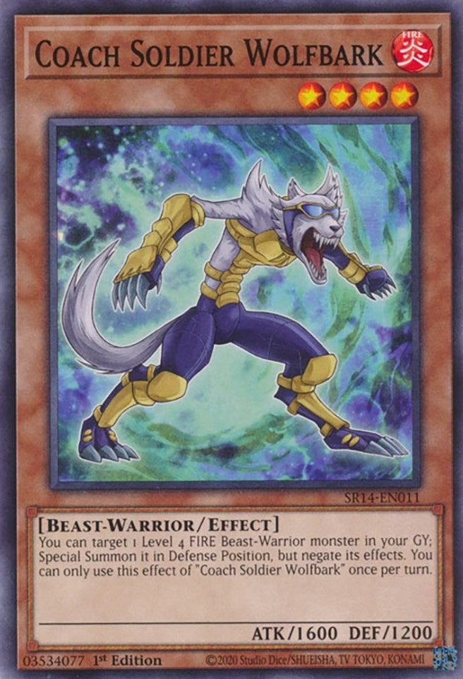 Coach Soldier Wolfbark (SR14-EN011) Common