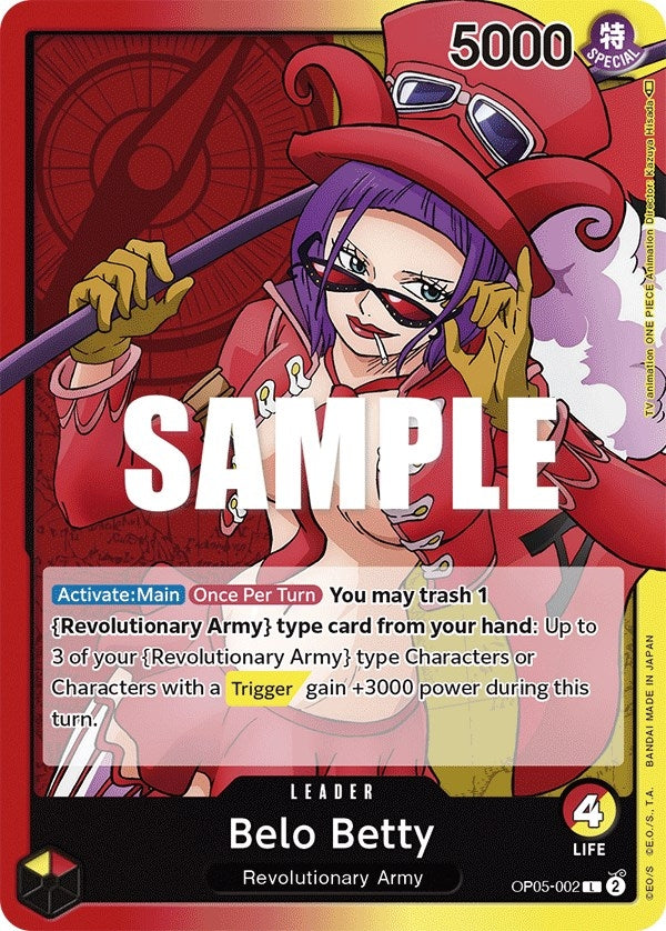 (OP05-002) Belo Betty - Leader