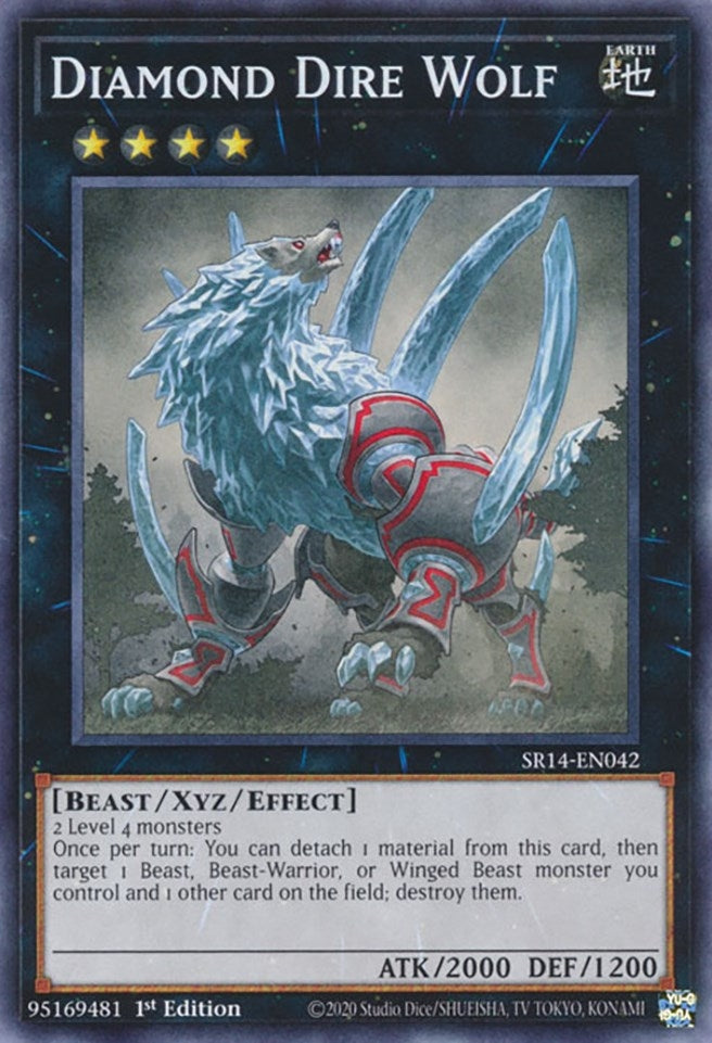 Diamond Dire Wolf (SR14-EN042) Common