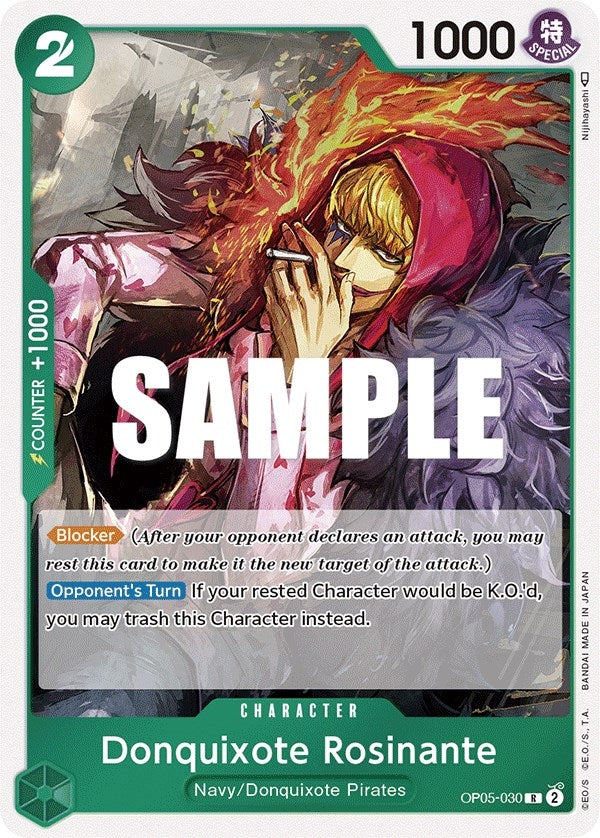 (OP05-030) Donquixote Rosinante - Rare