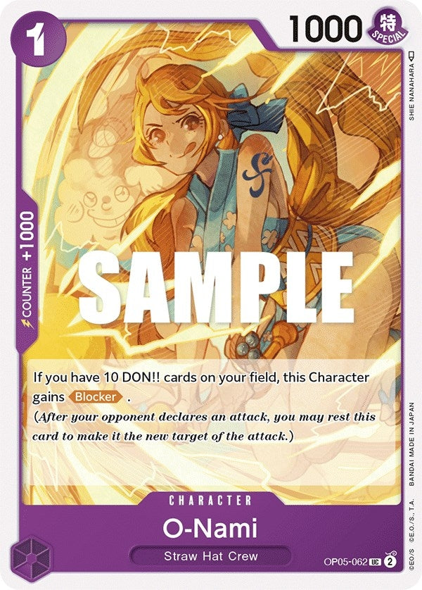 (OP05-062) O-Nami - Uncommon