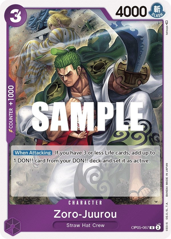 (OP05-067) Zoro-Juurou - Rare