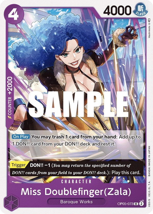 (OP05-073) Miss Doublefinger(Zala) - Uncommon