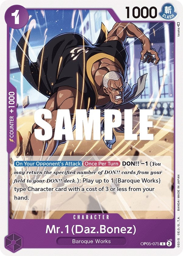 (OP05-075) Mr.1 (Daz.Bonez)