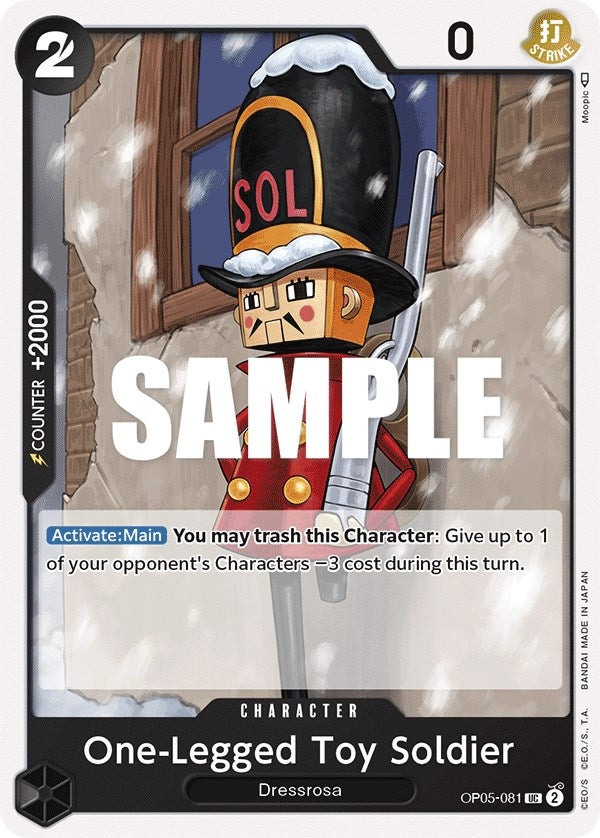 (OP05-081) One-Legged Toy Soldier - Uncommon