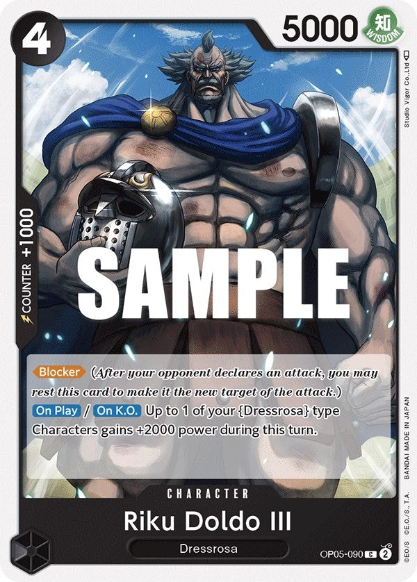 (OP05-090) Riku Doldo III
