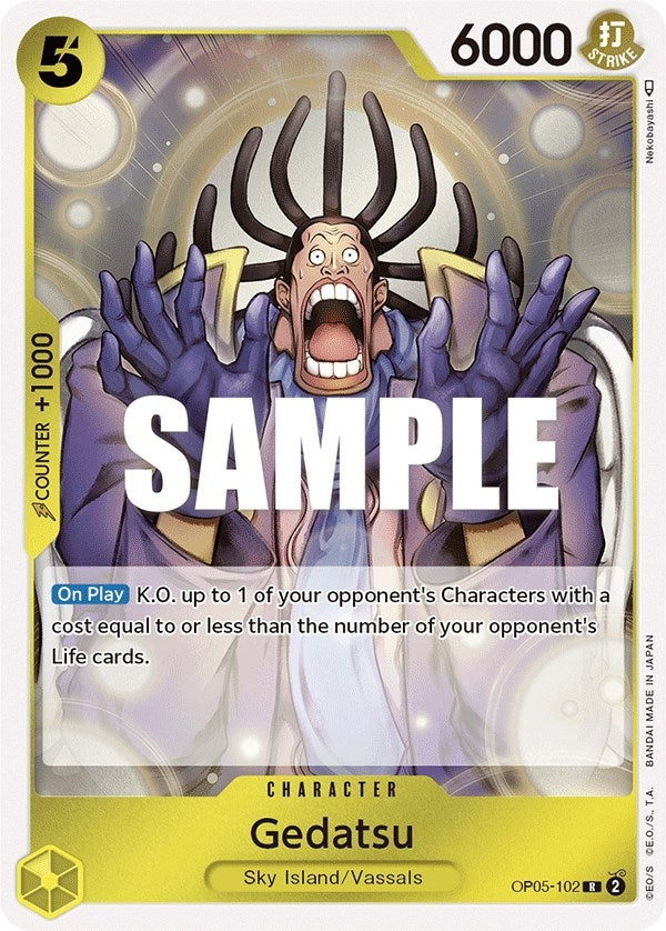 (OP05-102) Gedatsu - Rare