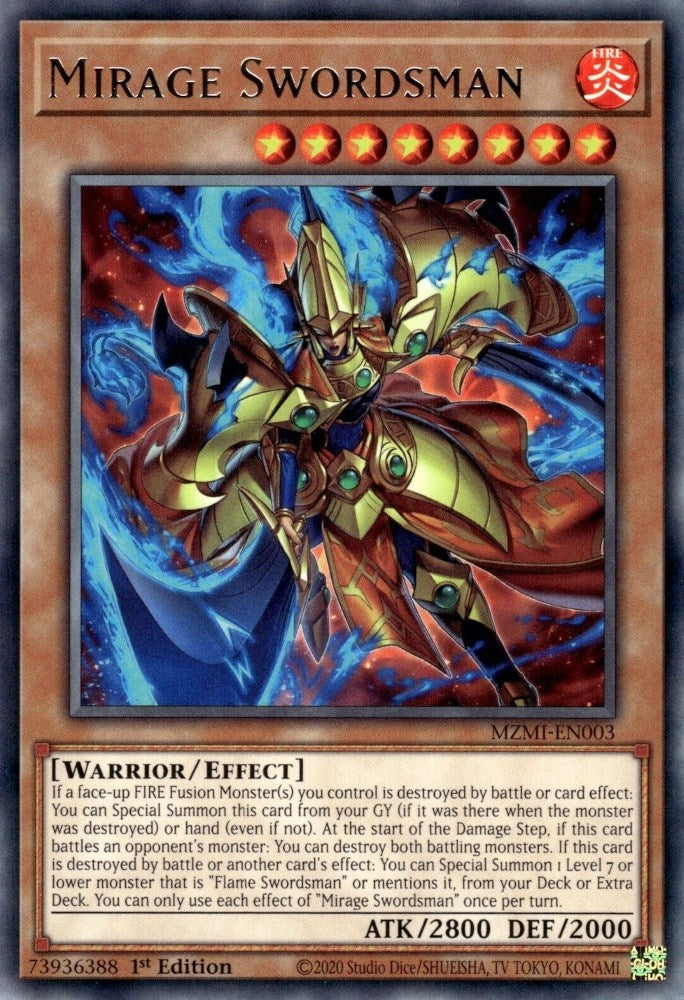 Mirage Swordsman (MZMI-EN003)  Rare