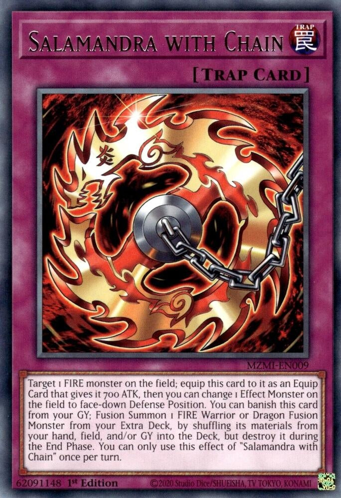 Salamandra with Chain (MZMI-EN009)  Rare