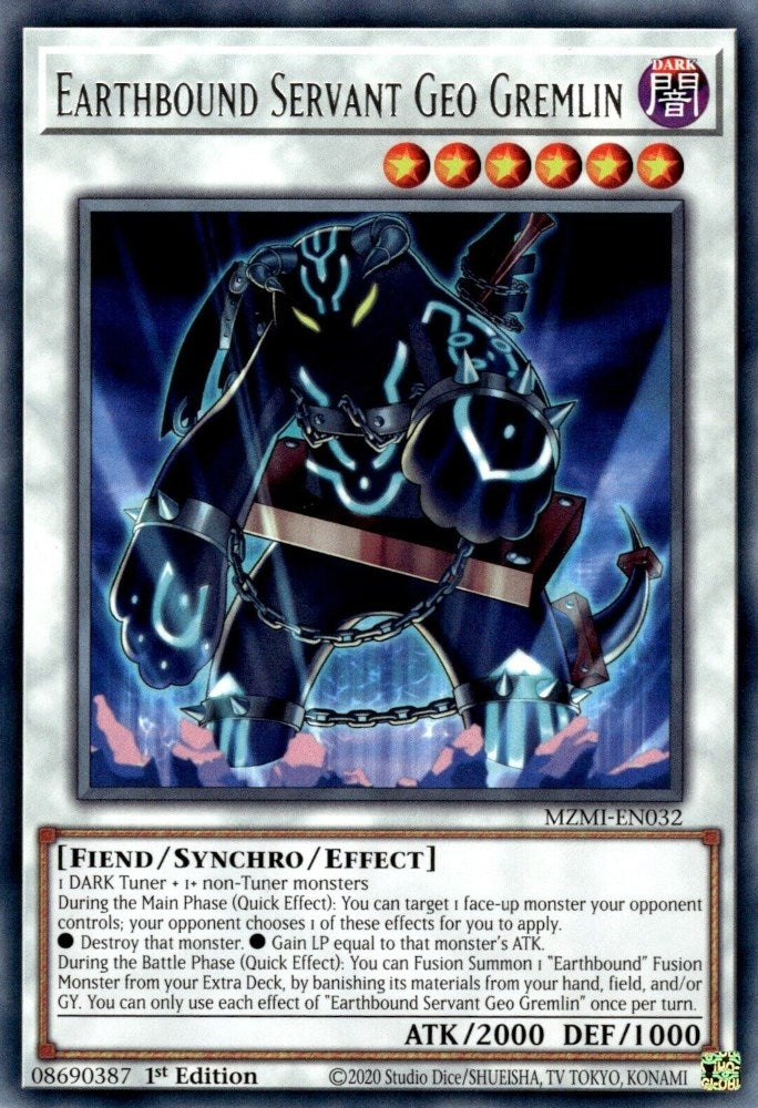 Earthbound Servant Geo Gremlin (MZMI-EN032)  Rare