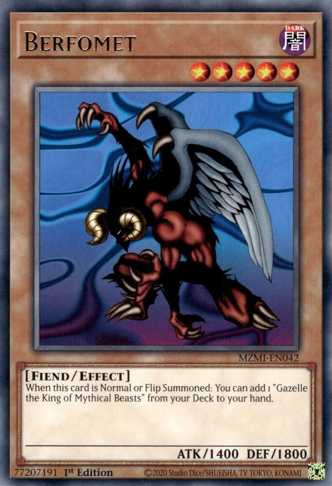 Berfomet (MZMI-EN042)  Rare