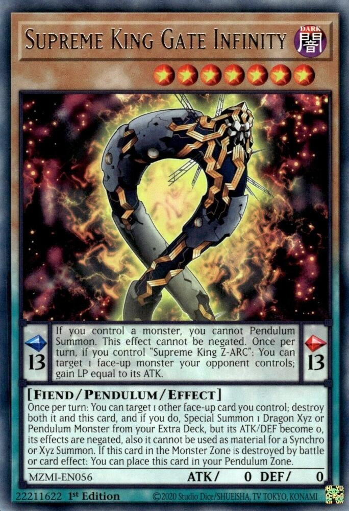 Supreme King Gate Infinity (MZMI-EN056)  Rare