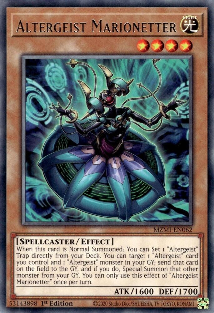 Altergeist Marionetter (MZMI-EN062) Rare