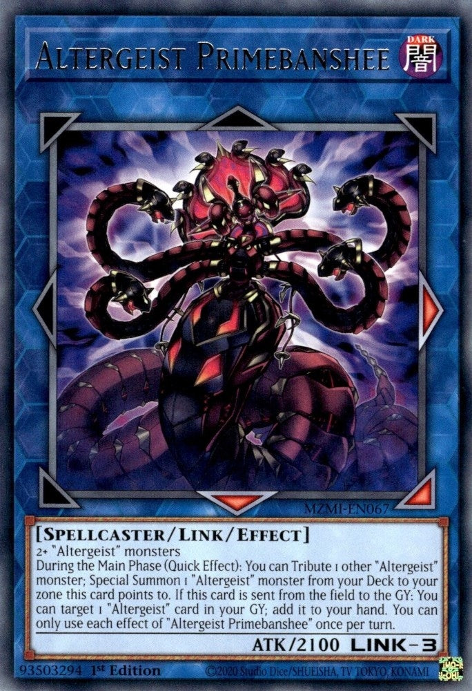 Altergeist Primebanshee (MZMI-EN067) (1st Edition)