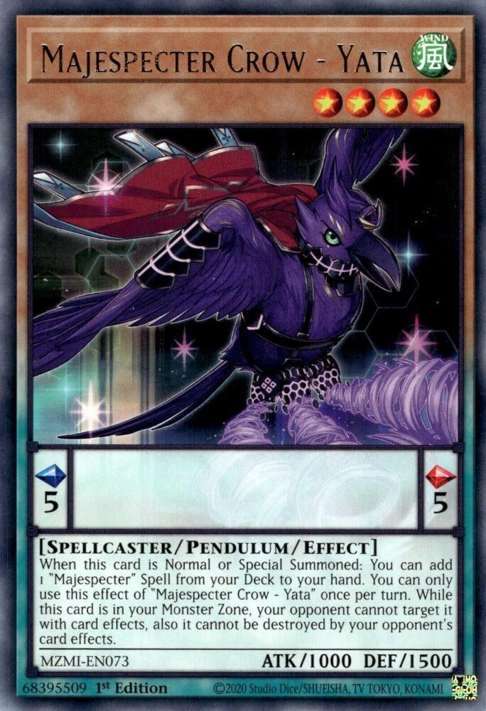 Majespecter Crow - Yata (MZMI-EN073)  Rare