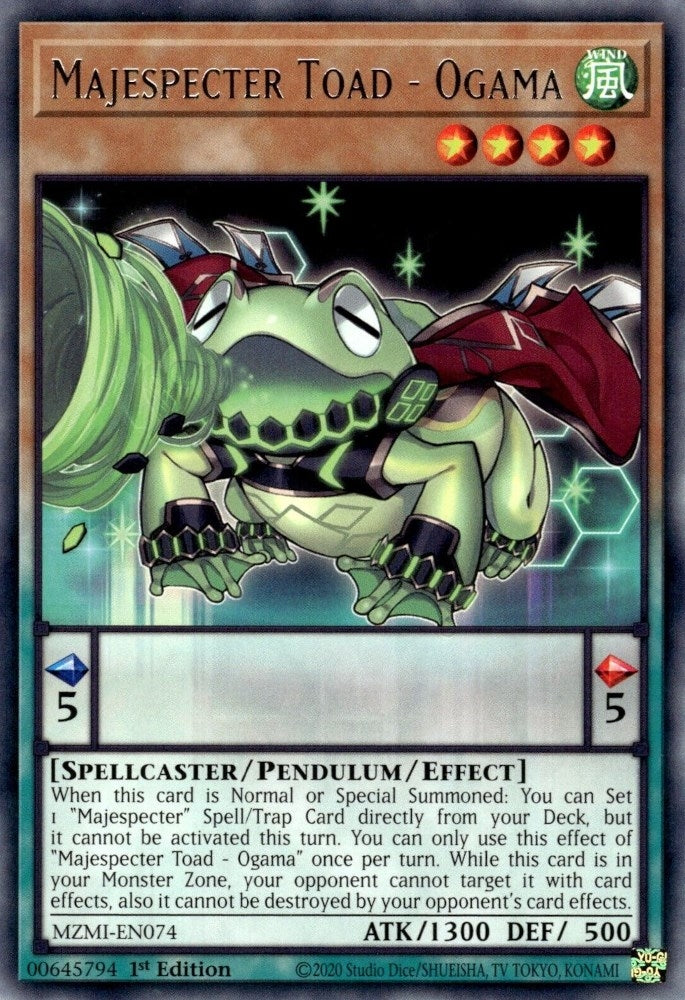 Majespecter Toad - Ogama (MZMI-EN074)  Rare