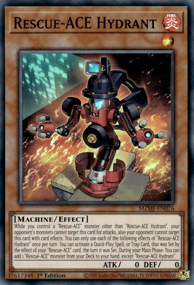Rescue-ACE Hydrant (MZMI-EN076)  Super Rare