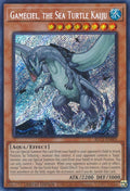 Gameciel, the Sea Turtle Kaiju (BLC1-EN005) (Limited) Secret Rare