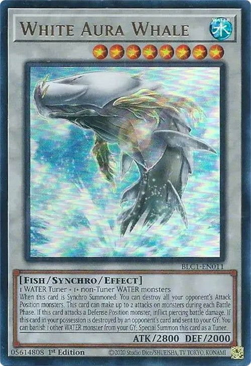 White Aura Whale (BLC1-EN011)  Ultra Rare