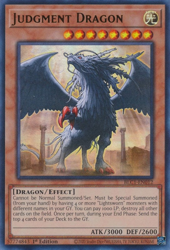Judgment Dragon (BLC1-EN012)  Ultra Rare