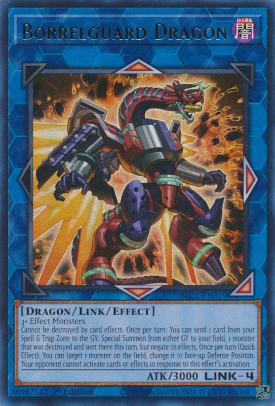 Borrelguard Dragon (BLC1-EN019)  Ultra Rare