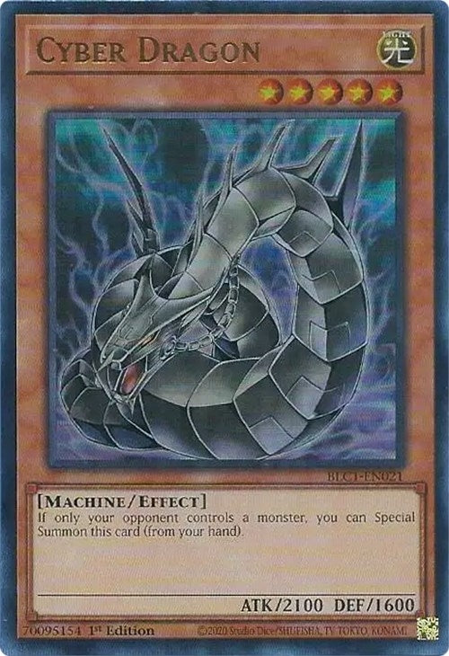 Cyber Dragon (Alternate Art) (BLC1-EN021)  Ultra Rare