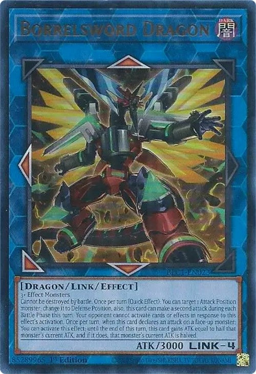 Borrelsword Dragon (Alternate Art) (BLC1-EN023)  Ultra Rare